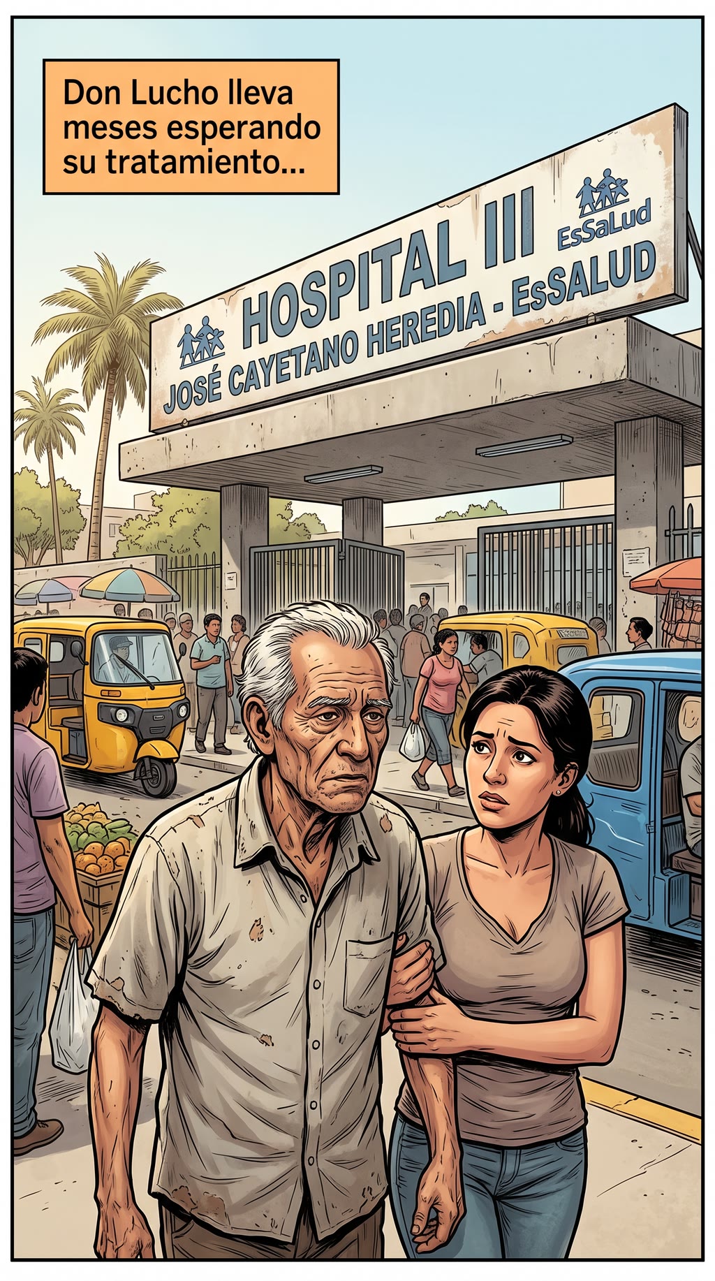 Viñeta 1 del cómic El peregrinaje