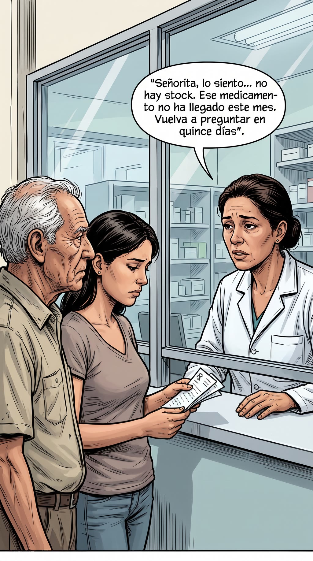 Viñeta 3 del cómic El peregrinaje
